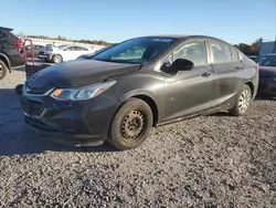 Salvage cars for sale at Fredericksburg, VA auction: 2017 Chevrolet Cruze LS