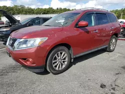 Salvage cars for sale from Copart Exeter, RI: 2015 Nissan Pathfinder S