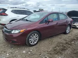 2012 Honda Civic EXL en venta en Riverview, FL