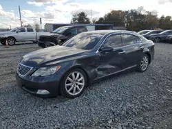 Salvage cars for sale at Mebane, NC auction: 2009 Lexus LS 460