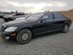 Salvage cars for sale from Copart Mentone, CA: 2008 Mercedes-Benz S 550