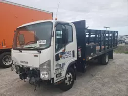 Salvage trucks for sale at Miami, FL auction: 2021 Isuzu NPR HD