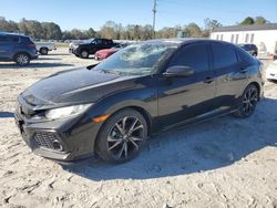 Carros salvage sin ofertas aún a la venta en subasta: 2018 Honda Civic Sport