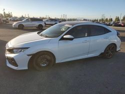 Salvage cars for sale at Rancho Cucamonga, CA auction: 2019 Honda Civic Sport