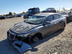 Salvage cars for sale at Hillsborough, NJ auction: 2021 Nissan Sentra SV