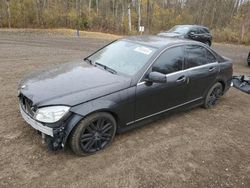 Mercedes-Benz salvage cars for sale: 2011 Mercedes-Benz C 250 4matic