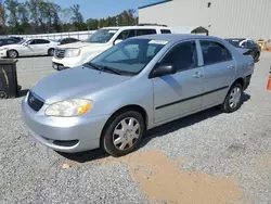 Salvage cars for sale at Spartanburg, SC auction: 2008 Toyota Corolla CE