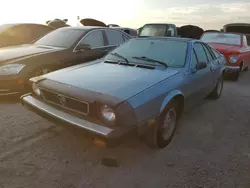 Flood-damaged cars for sale at auction: 1977 Lancia Scorpion