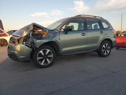 Salvage cars for sale at Grand Prairie, TX auction: 2017 Subaru Forester 2.5I