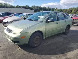 Salvage cars for sale at Exeter, RI auction: 2007 Ford Focus ZX4