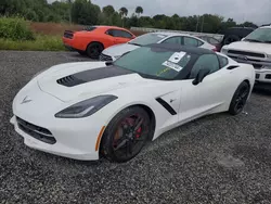 Chevrolet salvage cars for sale: 2017 Chevrolet Corvette Stingray Z51 2LT