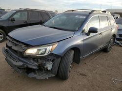 Subaru salvage cars for sale: 2017 Subaru Outback 3.6R Limited