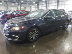 Salvage cars for sale at Ham Lake, MN auction: 2017 Chevrolet Malibu LT