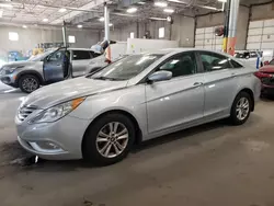 Salvage cars for sale at Blaine, MN auction: 2013 Hyundai Sonata GLS