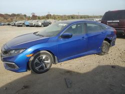 Honda salvage cars for sale: 2020 Honda Civic LX