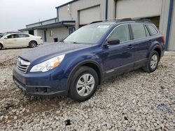 Salvage cars for sale at Wayland, MI auction: 2010 Subaru Outback 2.5I