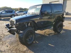 Jeep Wrangler Sport salvage cars for sale: 2016 Jeep Wrangler Sport