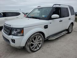 2016 Land Rover LR4 HSE en venta en Riverview, FL