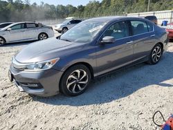 Salvage cars for sale at auction: 2016 Honda Accord EXL