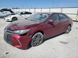 Toyota salvage cars for sale: 2017 Toyota Camry LE