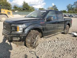 Salvage cars for sale at Madisonville, TN auction: 2018 Ford F150 Supercrew