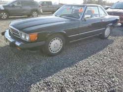 Mercedes-Benz sl-Class salvage cars for sale: 1989 Mercedes-Benz 560 SL