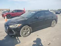 Salvage cars for sale at Grand Prairie, TX auction: 2017 Hyundai Elantra SE