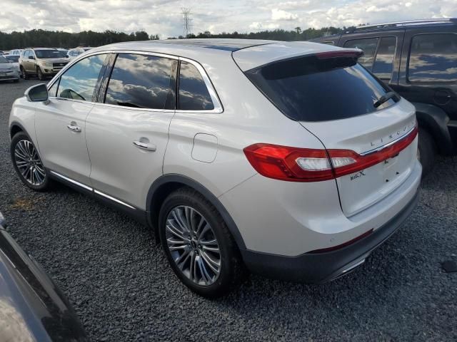 2018 Lincoln MKX Reserve