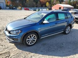 Volkswagen salvage cars for sale: 2017 Volkswagen Golf Alltrack S