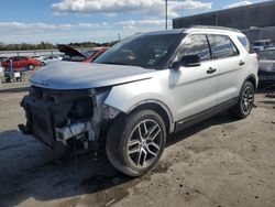 Ford salvage cars for sale: 2017 Ford Explorer Sport