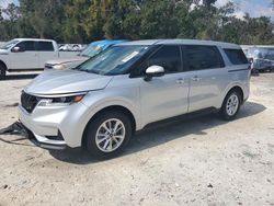 Salvage cars for sale at Ocala, FL auction: 2022 KIA Carnival LX