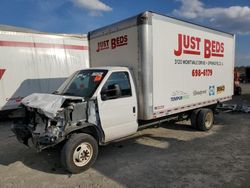 Salvage trucks for sale at Cahokia Heights, IL auction: 2022 Ford Econoline E450 Super Duty Cutaway Van