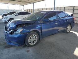 Salvage cars for sale at Anthony, TX auction: 2017 Nissan Sentra S