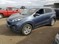 Salvage cars for sale at Brighton, CO auction: 2018 KIA Sportage LX