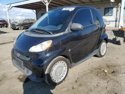 Smart salvage cars for sale: 2013 Smart Fortwo Pure