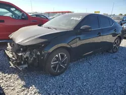 Salvage cars for sale at Cahokia Heights, IL auction: 2024 Nissan Sentra SV