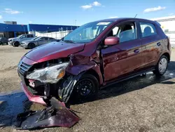 Salvage cars for sale at Woodhaven, MI auction: 2024 Mitsubishi Mirage ES