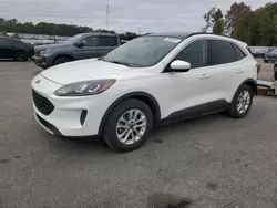 Vehiculos salvage en venta de Copart Dunn, NC: 2020 Ford Escape SE