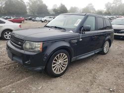 Land Rover salvage cars for sale: 2012 Land Rover Range Rover Sport HSE