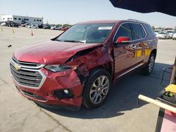 Salvage cars for sale at Grand Prairie, TX auction: 2018 Chevrolet Traverse Premier