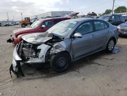 Salvage cars for sale at Chicago Heights, IL auction: 2021 KIA Rio LX