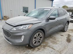 Salvage cars for sale at Tulsa, OK auction: 2022 Ford Escape SEL