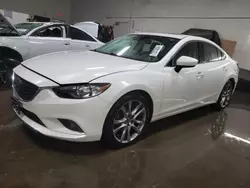 Salvage cars for sale from Copart Elgin, IL: 2015 Mazda 6 Grand Touring