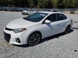 Salvage cars for sale at Gainesville, GA auction: 2016 Toyota Corolla L