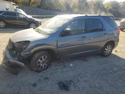 Salvage cars for sale at Waldorf, MD auction: 2002 Buick Rendezvous CX