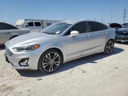 Ford Fusion Titanium salvage cars for sale: 2019 Ford Fusion Titanium