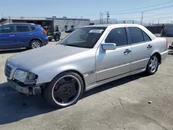 Mercedes-Benz salvage cars for sale: 1999 Mercedes-Benz C 43