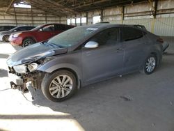 Salvage cars for sale at Phoenix, AZ auction: 2015 Hyundai Elantra SE