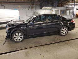 Salvage cars for sale at Wheeling, IL auction: 2009 Honda Accord EXL