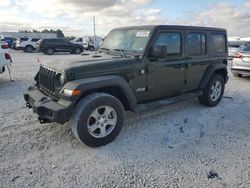 Jeep Vehiculos salvage en venta: 2021 Jeep Wrangler Unlimited Sport